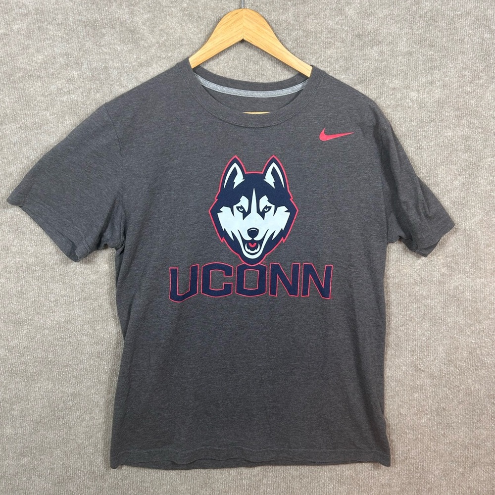Nike Dark Gray UConn Huskies Tee Size Medium